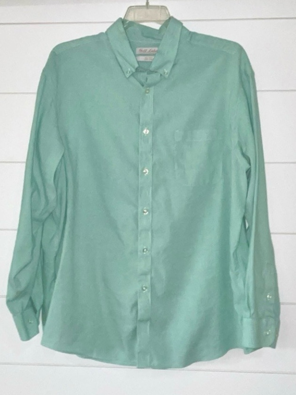 Men’s Roundtree & Yorke Gold Label 100% Linen Shirt